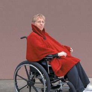 Wheelchair Clothing Contoured Shawl