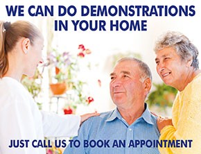 We can do demonstrations in your home